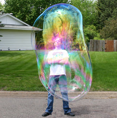 Extreme Bubbles Inc. makes bubble toys, big bubble wands, giant bubble kits and bubble solution that work better than homemade giant bubble recipes and do it yourself bubble wands