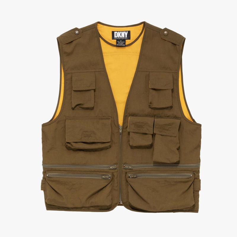 Vintage Multi-Pocket Fishing Vest