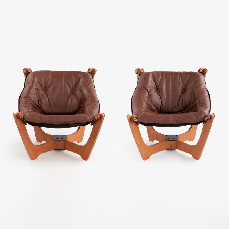 Odd Knutsen "Luna" Chairs for Hjellegjerde - Set of 2