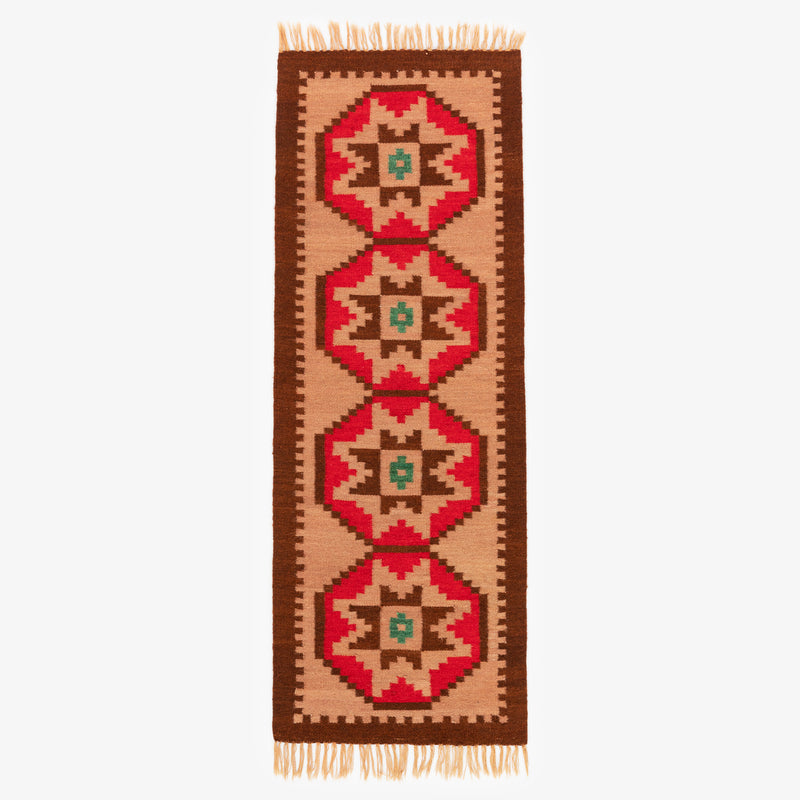 Handwoven Kilim Wool Rug