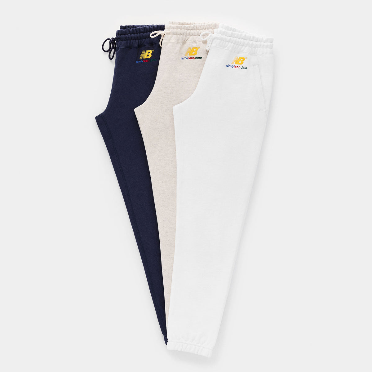 new balance sweatpants navy