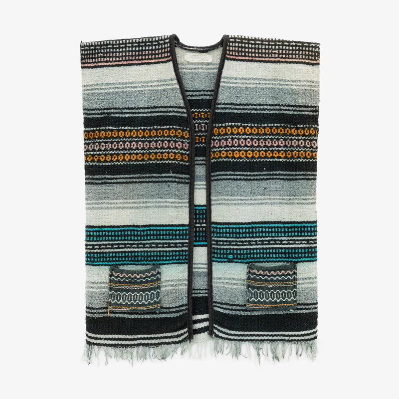 Vintage Serape Blanket Vest