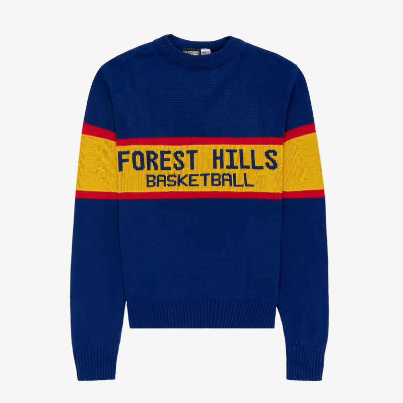 Vintage Forest Hills Basketball Knit Sweater