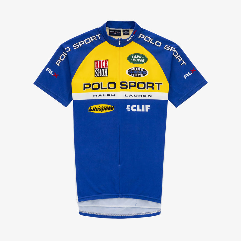 Vintage Polo Sport Cycling Jersey