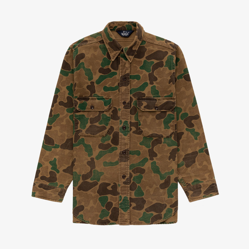 Vintage Woolrich Camo Chamois Shirt