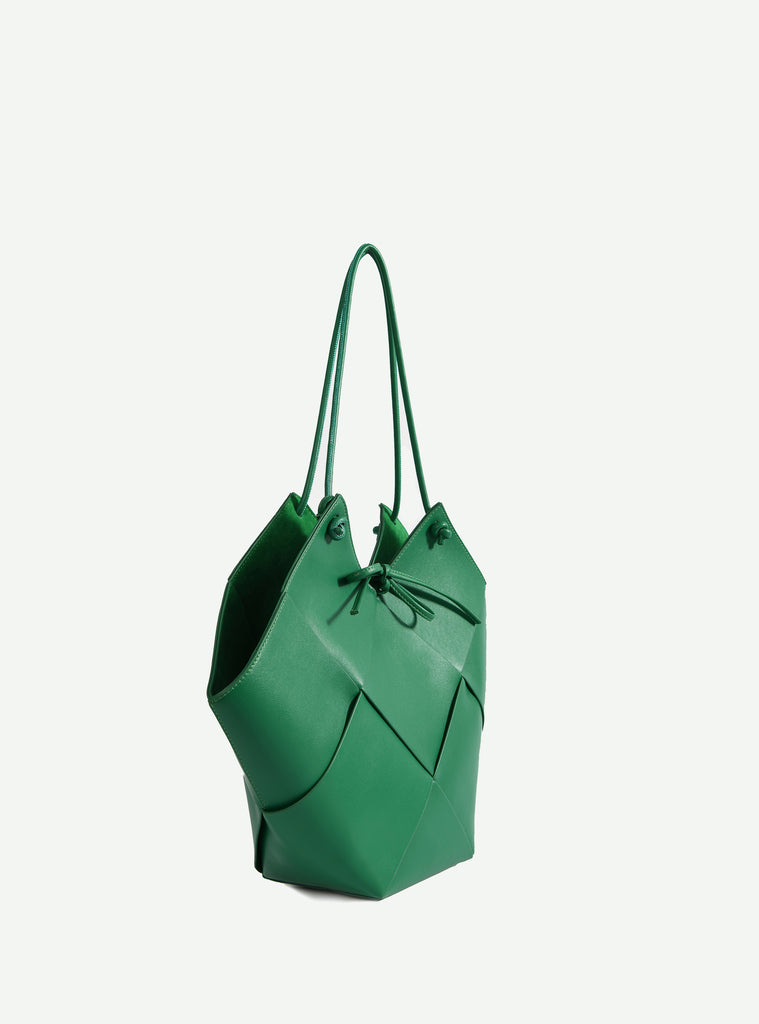 Taylor Contexture Leather Bag, Racing Green - Bob Ore Blue Collection