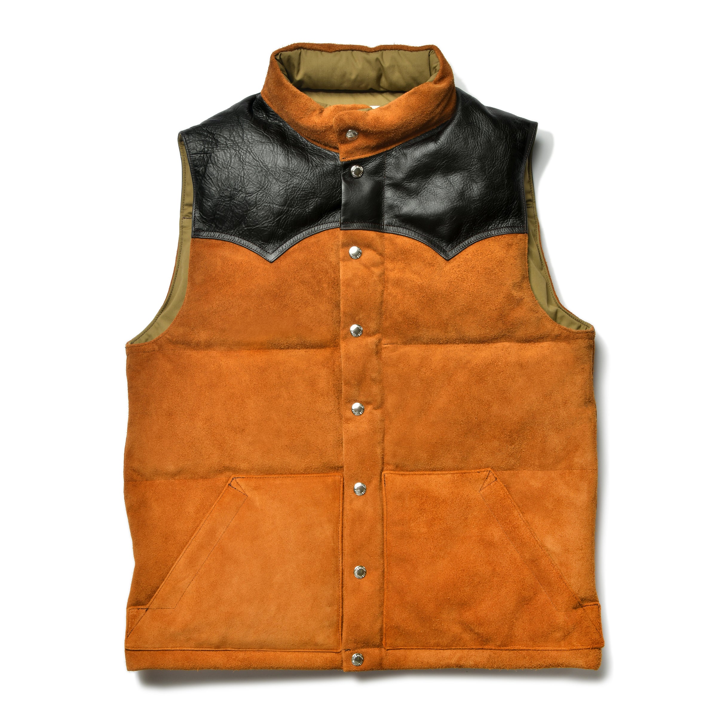 TENDERLOINI T-SUEDE VEST D SADDLE JKT-