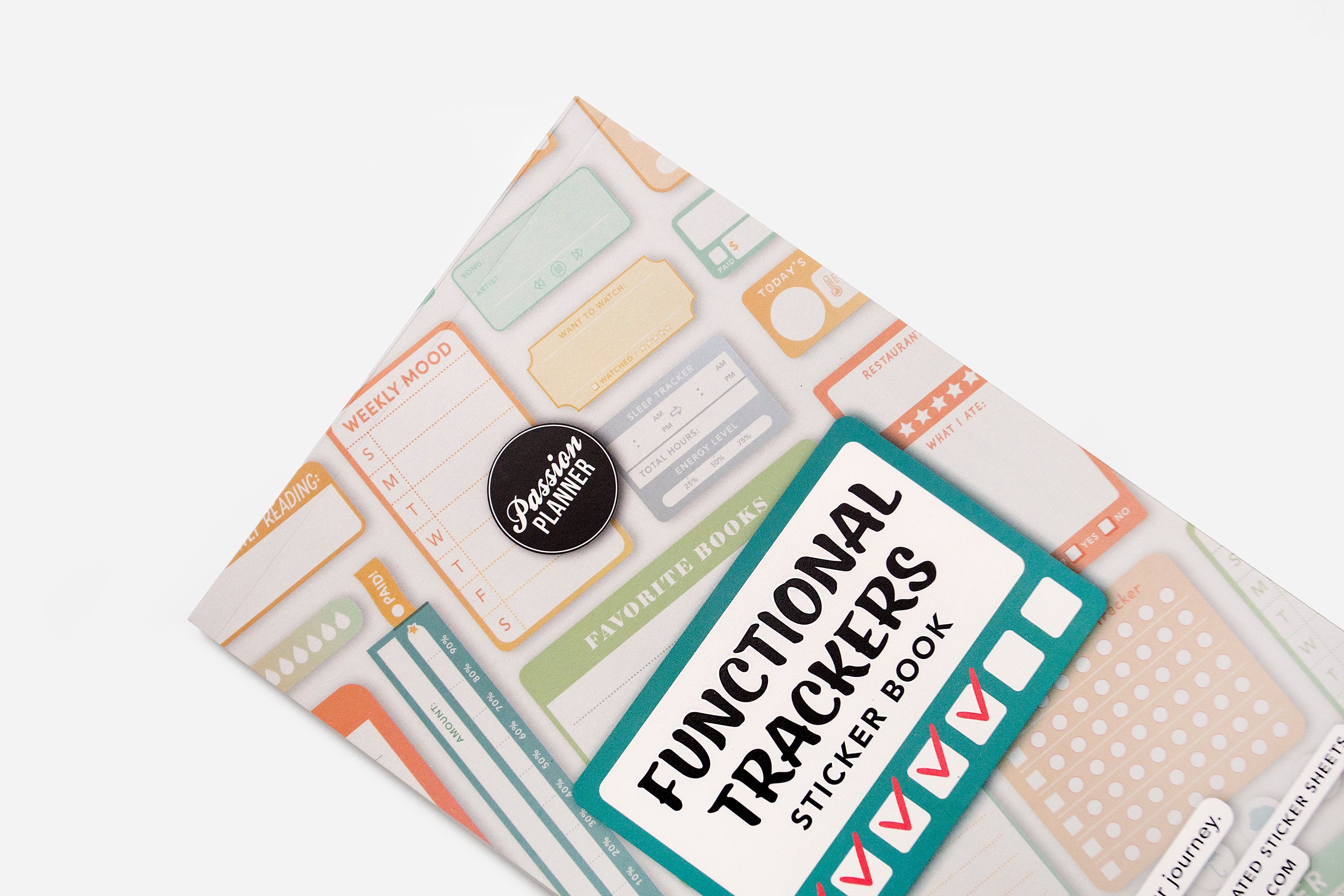 Functional Trackers Sticker Book - Passion Planner