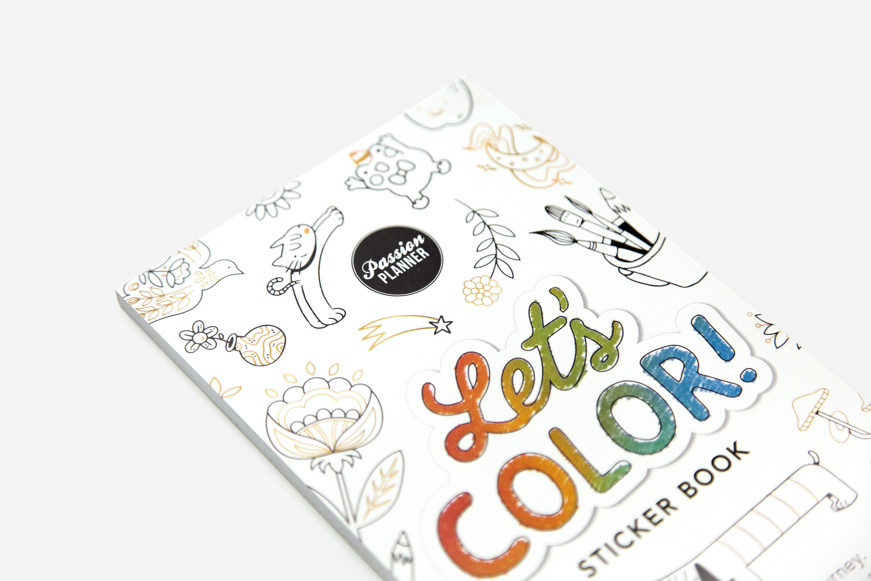 Let's Color! Sticker Book - Passion Planner