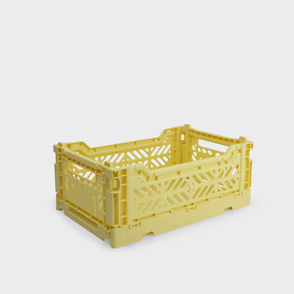 Banana Yellow Folding Crate (Mini) - Shrimp's House