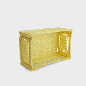 Banana Yellow Folding Crate (Mini) - Shrimp's House