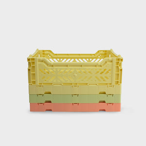 Banana Yellow Folding Crate (Mini) - Shrimp's House