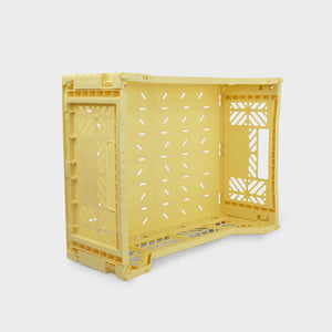 Banana Yellow Folding Crate (Midi) - Shrimp's House