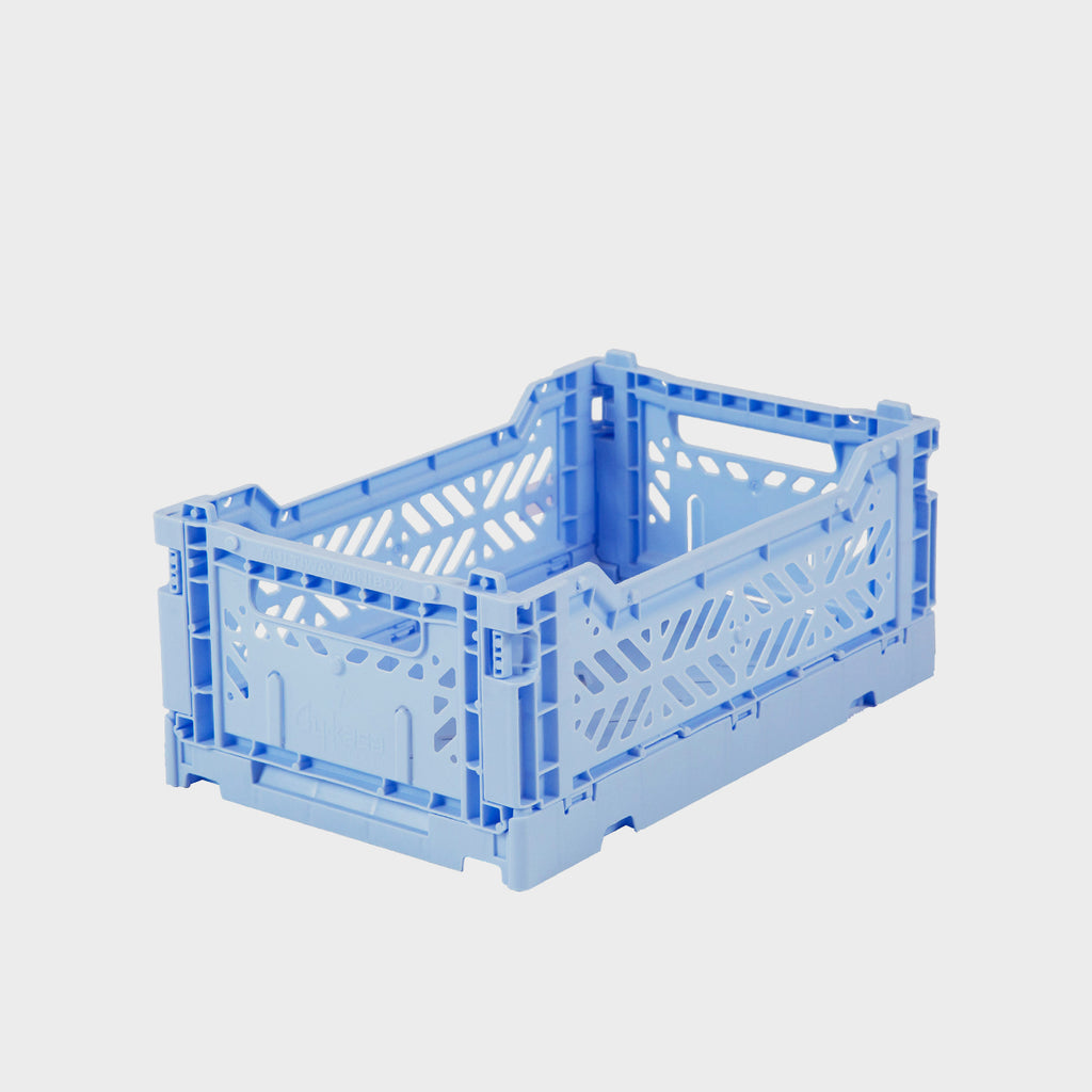 Baby Blue Folding Crate (Mini) - Shrimp's House