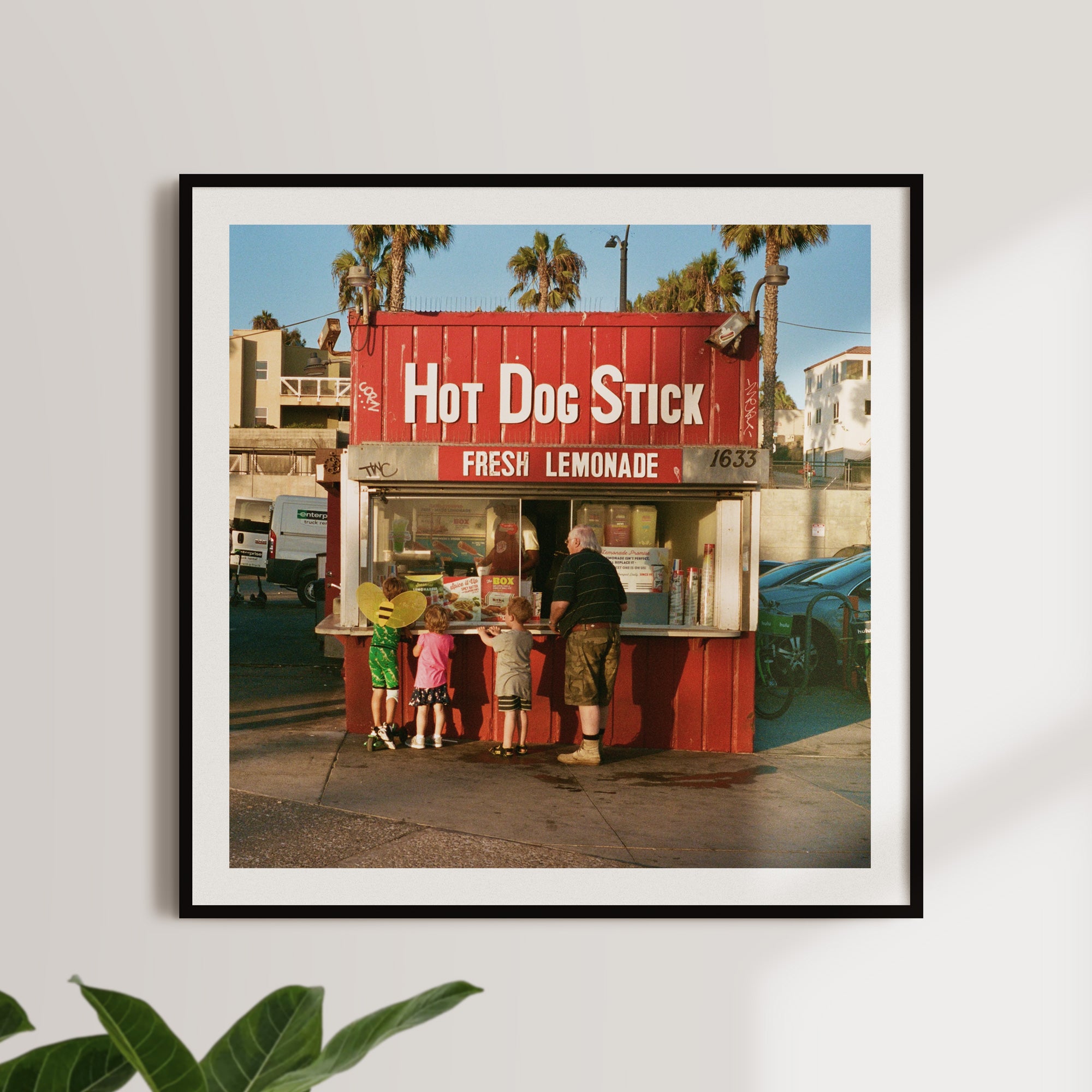 'Hot Dog Stick' Giclée Print
