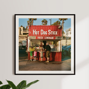 'Hot Dog Stick' Giclée Print - Shrimp's House