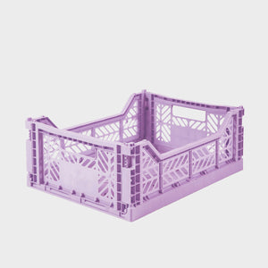 Lilac Folding Crate (Midi) - Shrimp's House