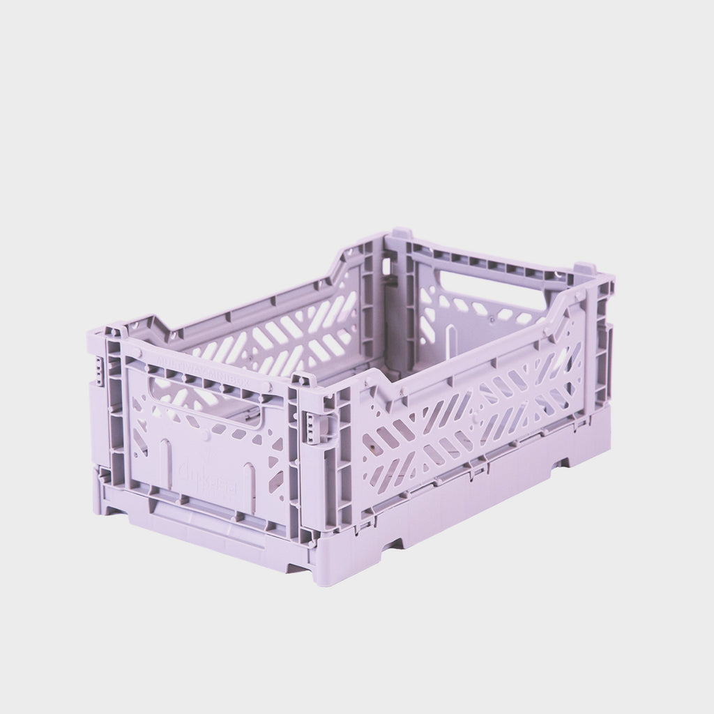 Lilac Folding Crate (Mini) - Shrimp's House