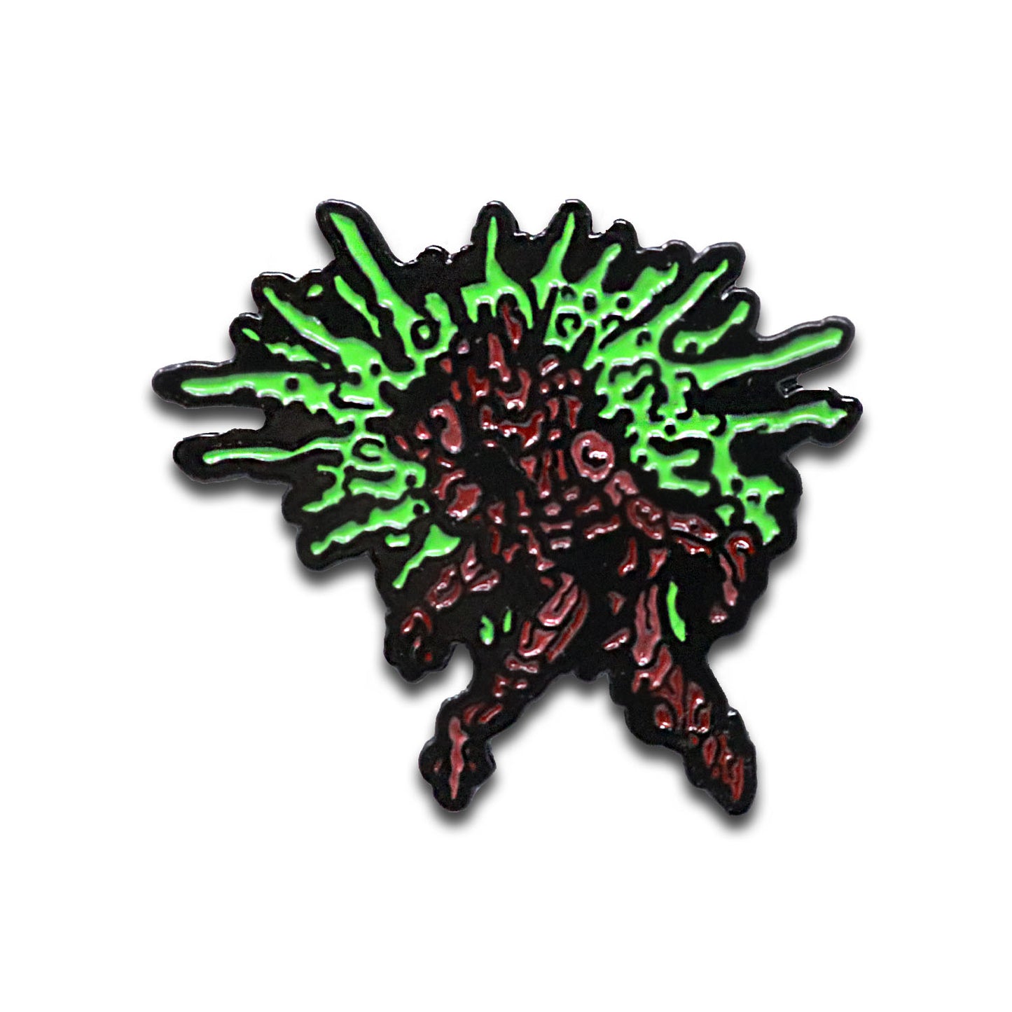 Splatterhouse Splat Zombie Enamel Pin