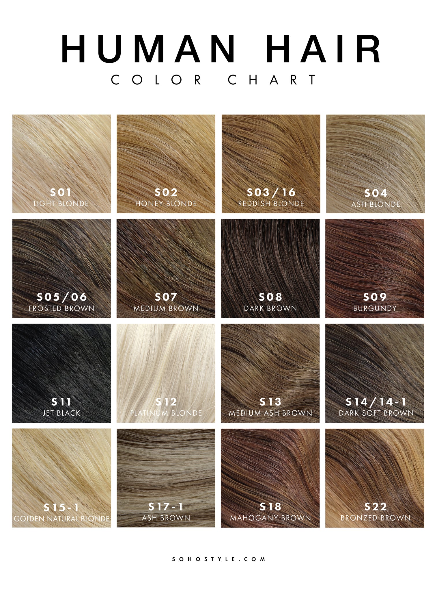 Loreal Hair Dye Color Chart