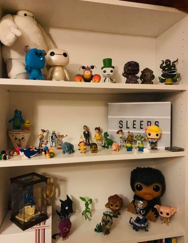 Funko bookcase display