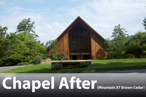 Warren Wilson chapel mountain xt brown cedar