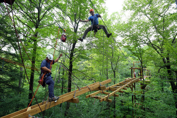 rainforest stain eco wood bridge construction