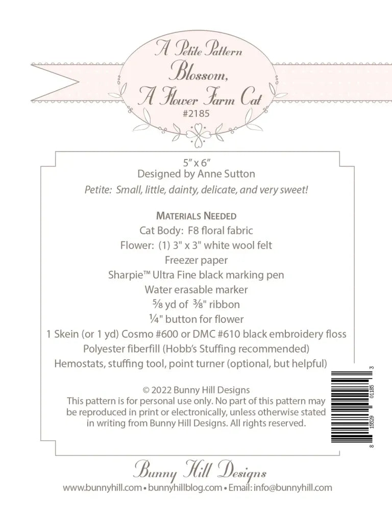 Blossom - A Petite Pattern