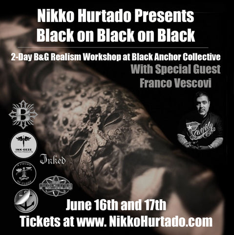 Nikko Hurtado Presents: "Black on Black on Black" A 2-Day Realism Workshop at Black Anchor Collective