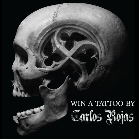Win A Portrait Tattoo By Carlos Rojas at Black Anchor Collective