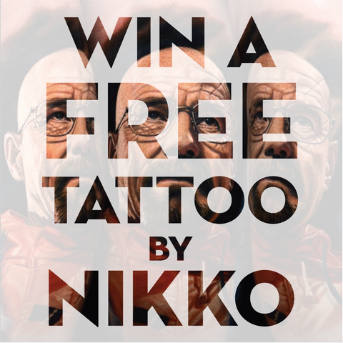 Congratulations to Scott G. for winning our "FREE TATTOO BY NIKKO" contest!