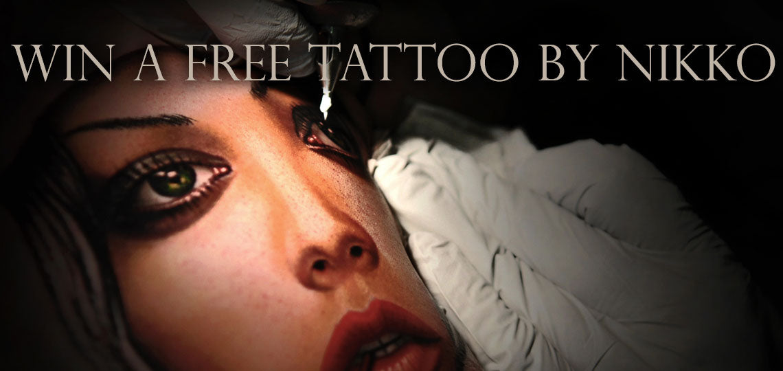 Win a FREE Tattoo by Nikko Hurtado