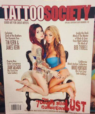 Renati Collection Featured in Tattoo Society Issue 42