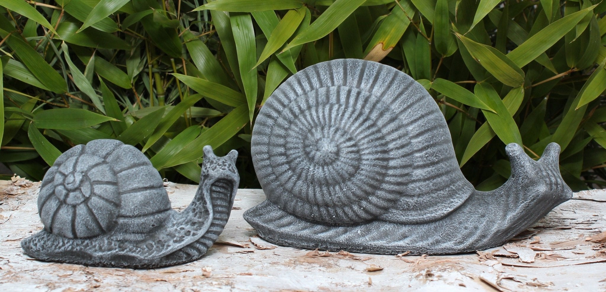 Schnecken 2er Set - Tiefes Kunsthandwerk