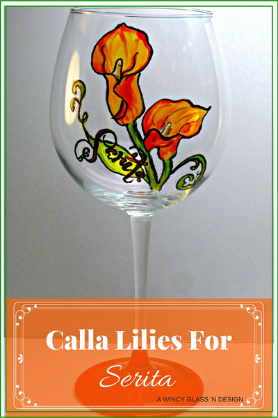 Calla_Lilies_For_Serita_Custom_Wine_Glass