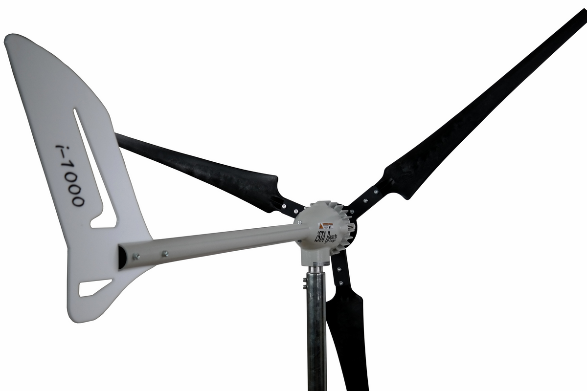 Windturbine Windgenerator 3 Stück 73cm IstaBreeze® Repeller Windrad,Windkraft 