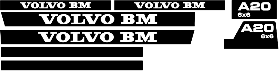 VOLVO EC140BLC DIGGER DECAL STICKER SET WITH SAFETY WARNING DECALS 