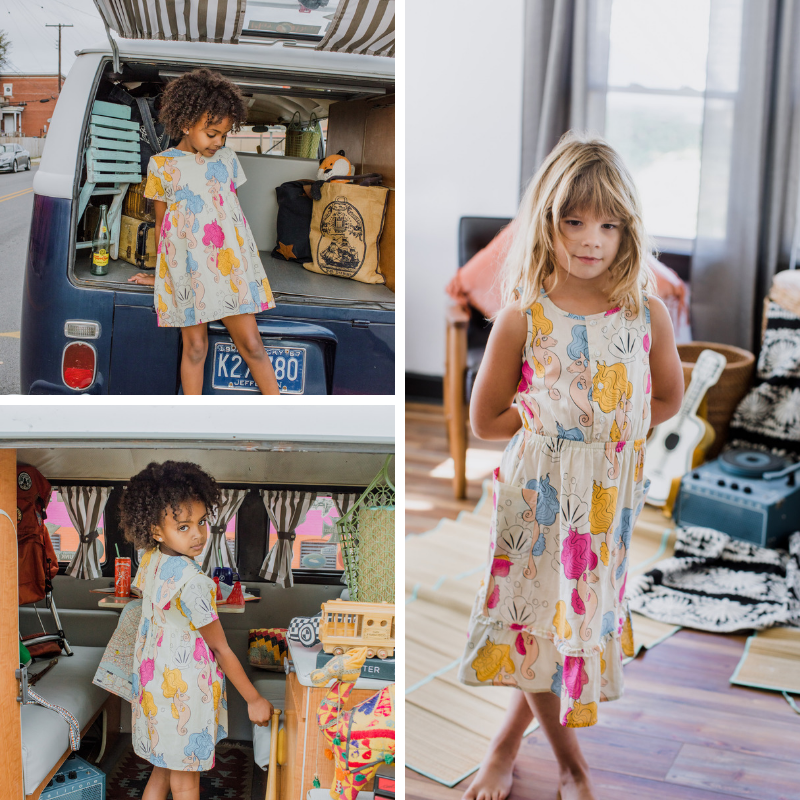 mini rodini seahorse dress