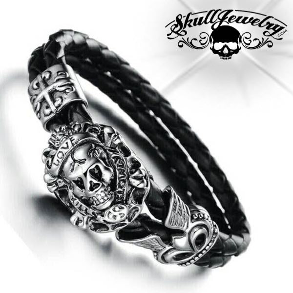 skull jewelry bracelet