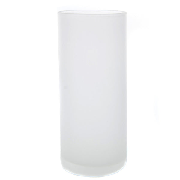 Tall (4.75") Frosted Plastic Cylinder Candle Holder The