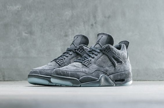 jordan 4 kaws black real vs fake