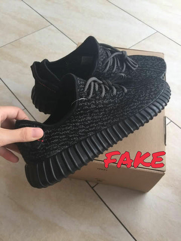 Fake yeezy boost 350 pirate black