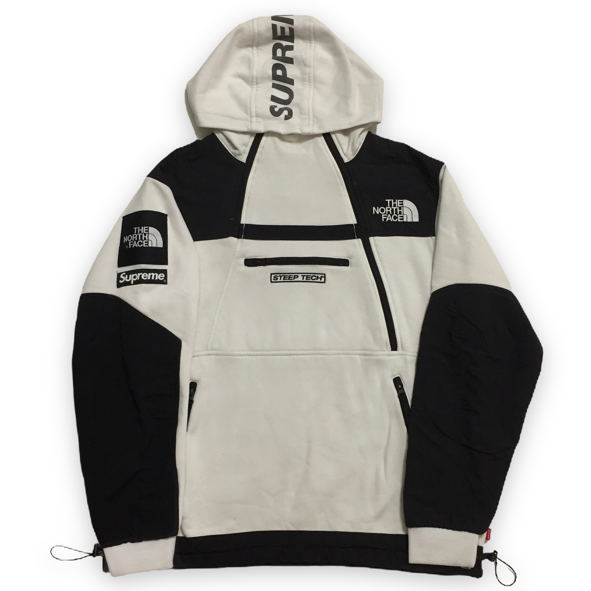 2016 Supreme x The North Face Steep Tech White Fleece