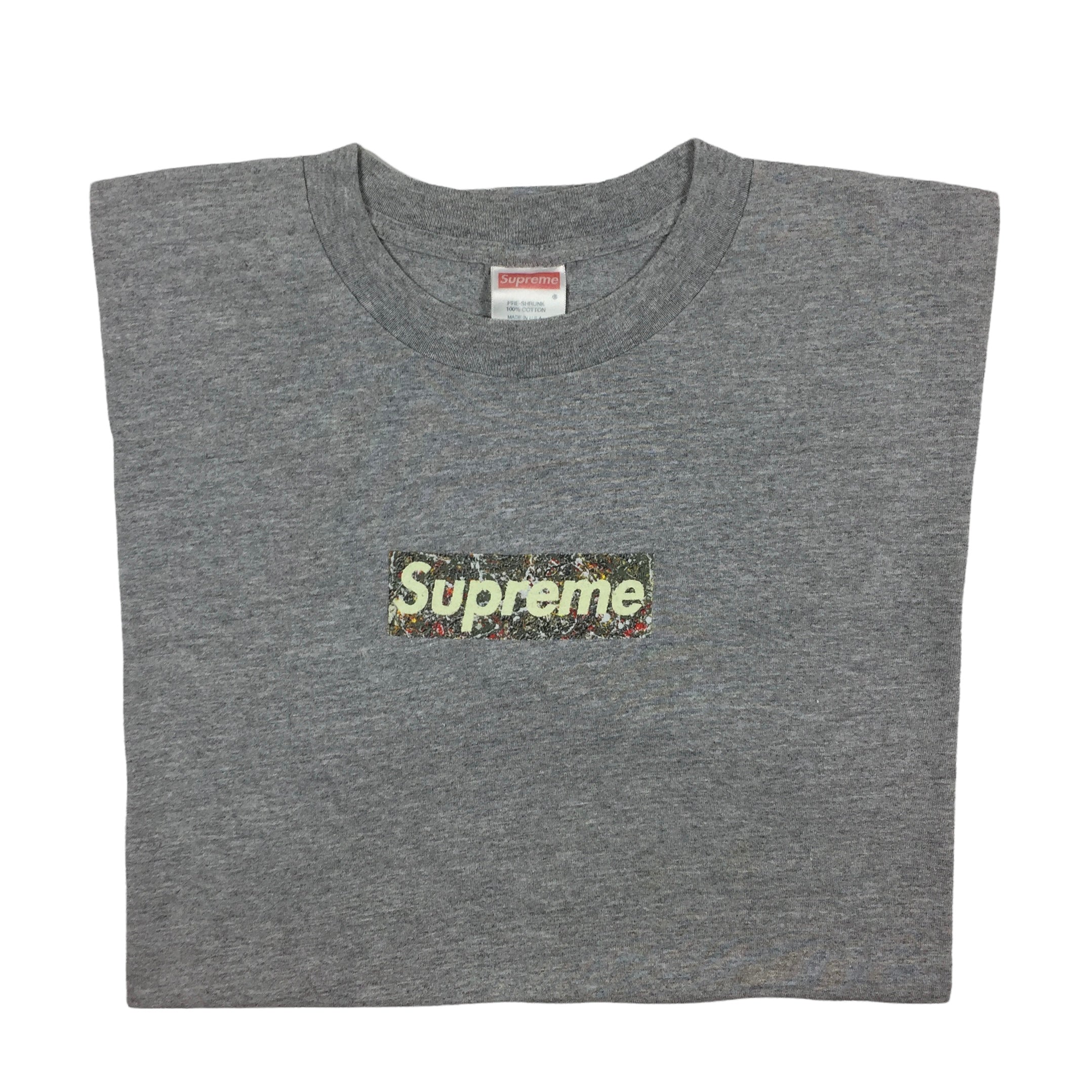 supreme bible tee grey M box シュプリームTシャツ/カットソー(半袖/袖なし)