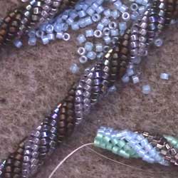 Twisted Tubular Herringbone Stitch Beading Tutorial