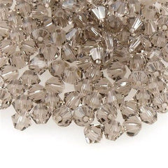 swarovski greige bicone xilion bead 4mm crystal auracrystals