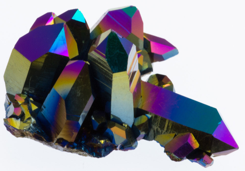 Aura Crystals Rainbow Quartz Cluster Auracrystals