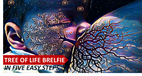 Make your own #TreeofLife breastfeeding selfies or #brelfie with the Picsart app in 5 easy steps!