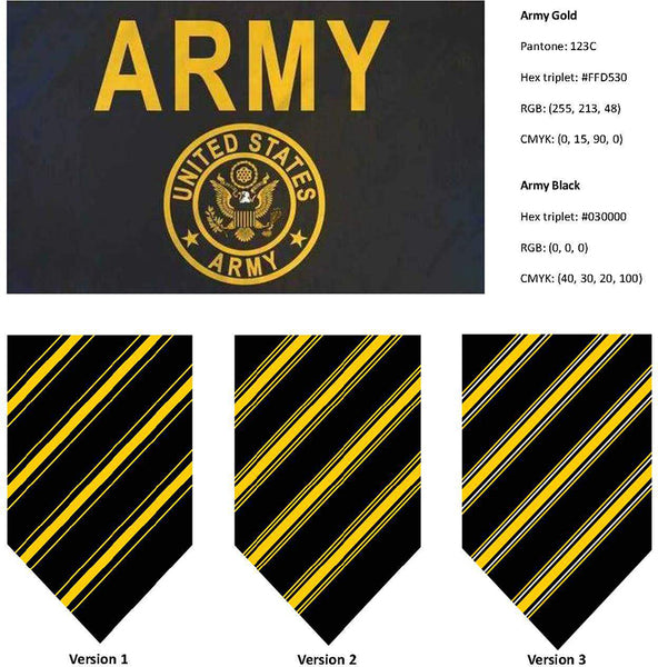 US Army Flag colors
