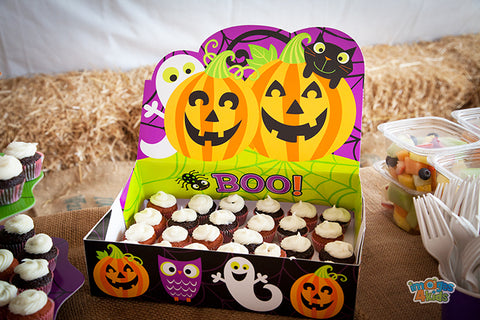 pumpkin party cupcakes